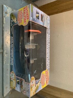 NIB Realtree Real RC Fishing Boat - Black and Orange Remote Control Boat